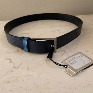 Burberry Navy Two Tone Belt NWT 💎